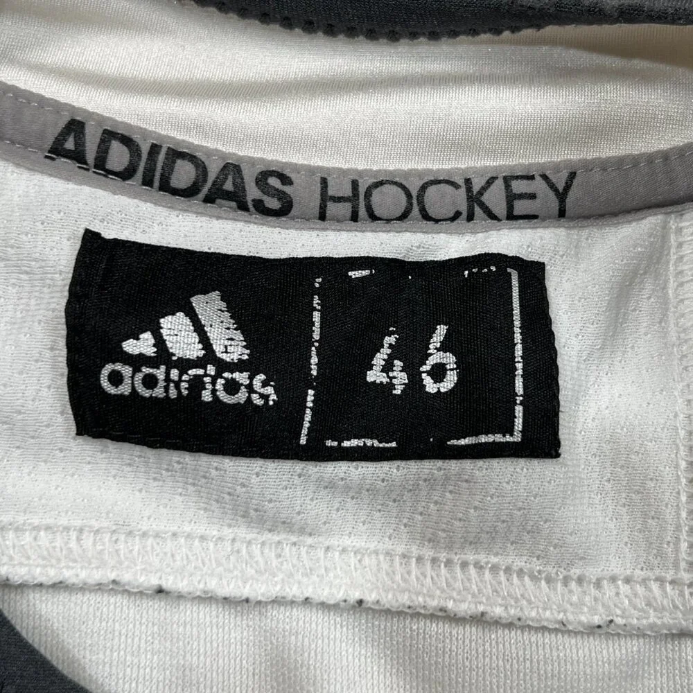 Adidas Queen City Royals Hockey Jersey‎ Mens Size 46 White Sewn Stitched #4